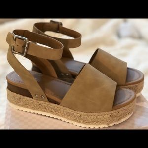Soda Platform/Wedge Sandals